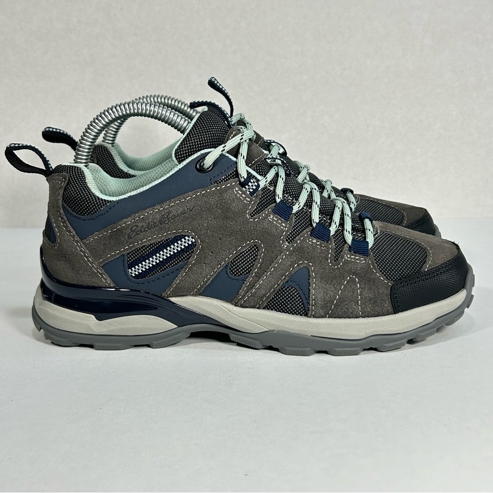 Eddie Bauer Trail Hiking Outdoor Shoes Sneakers Aqua Light Grey; Women’s Size 6
